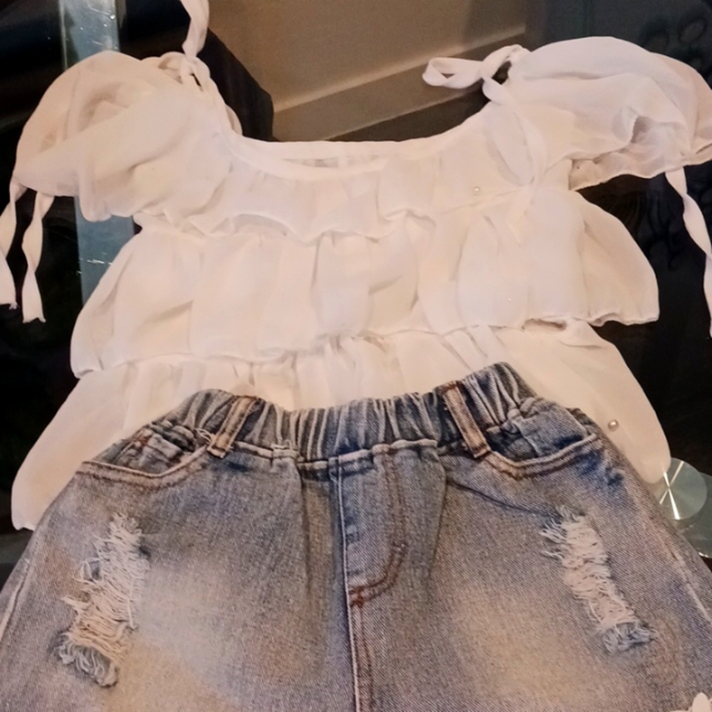 Short and blouse childs